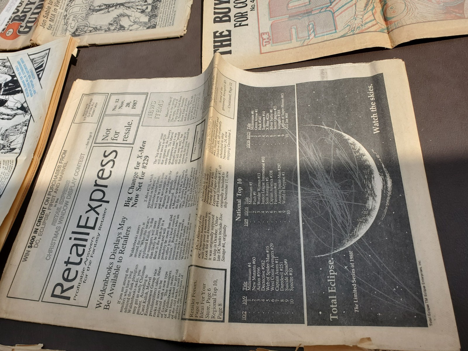 The comics buyer’s guide lot 1980s and more