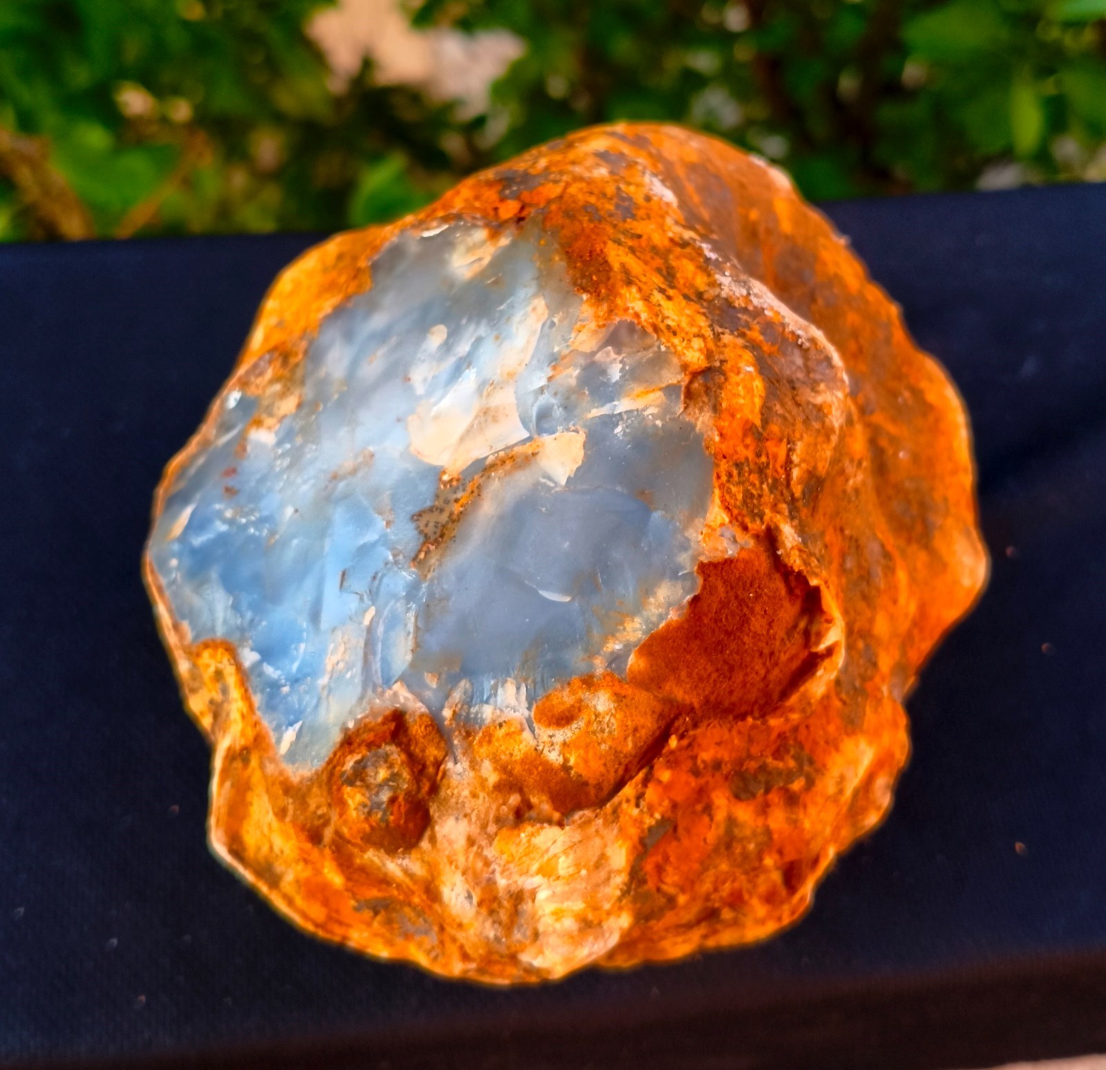 7 Lb 1 Oz Raw Premium Blue Chalcedony