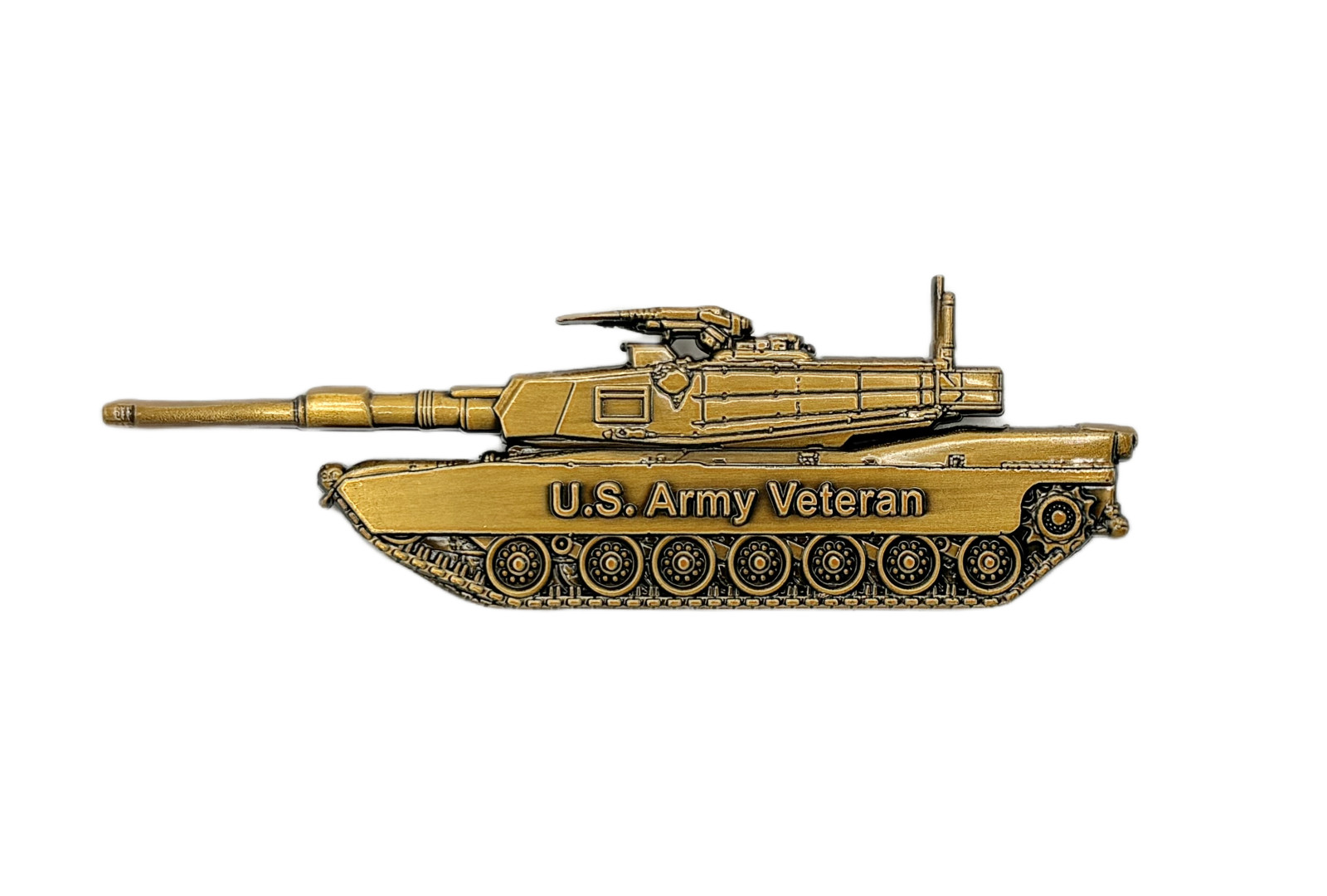 Army Veteran – Tank Shaped Challenge Coin