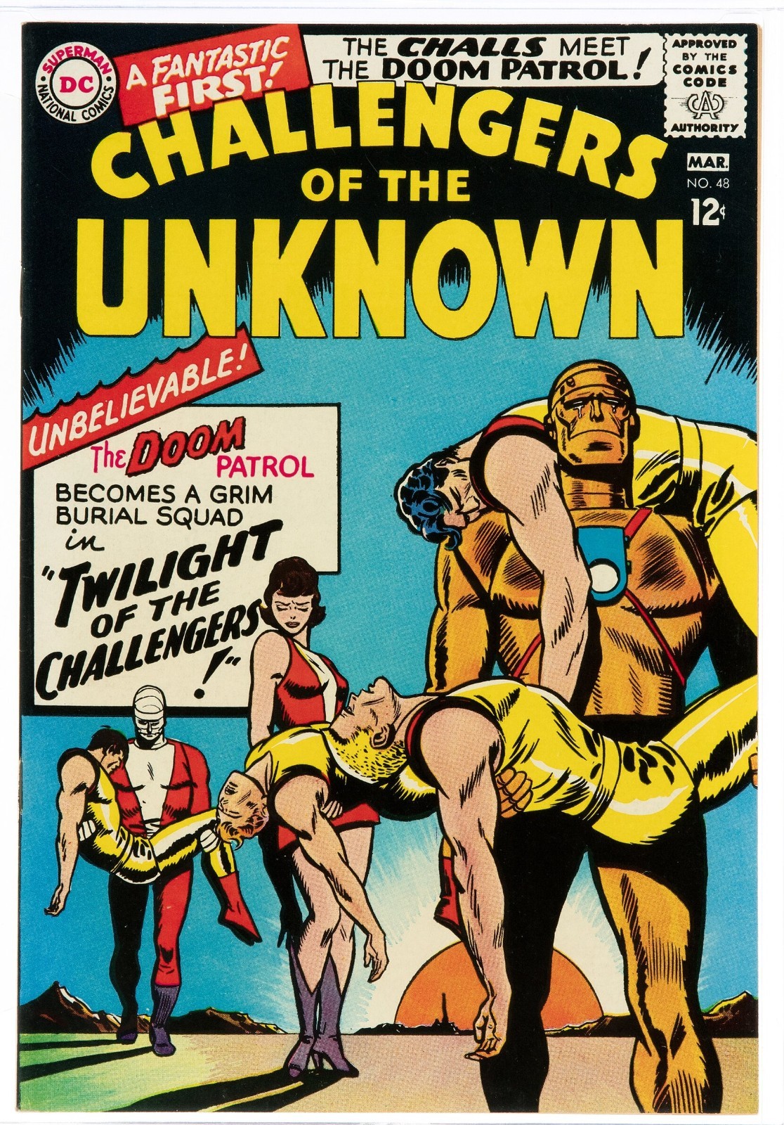 CHALLENGERS OF THE UNKNOWN Collection On Disc! DC CLASSIC! Every Issue + Extras!