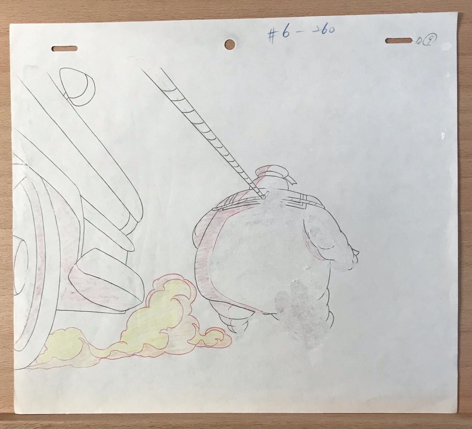 LOT Of 3 Real Ghostbusters Original Animation Production Art Drawing DIC Ent
