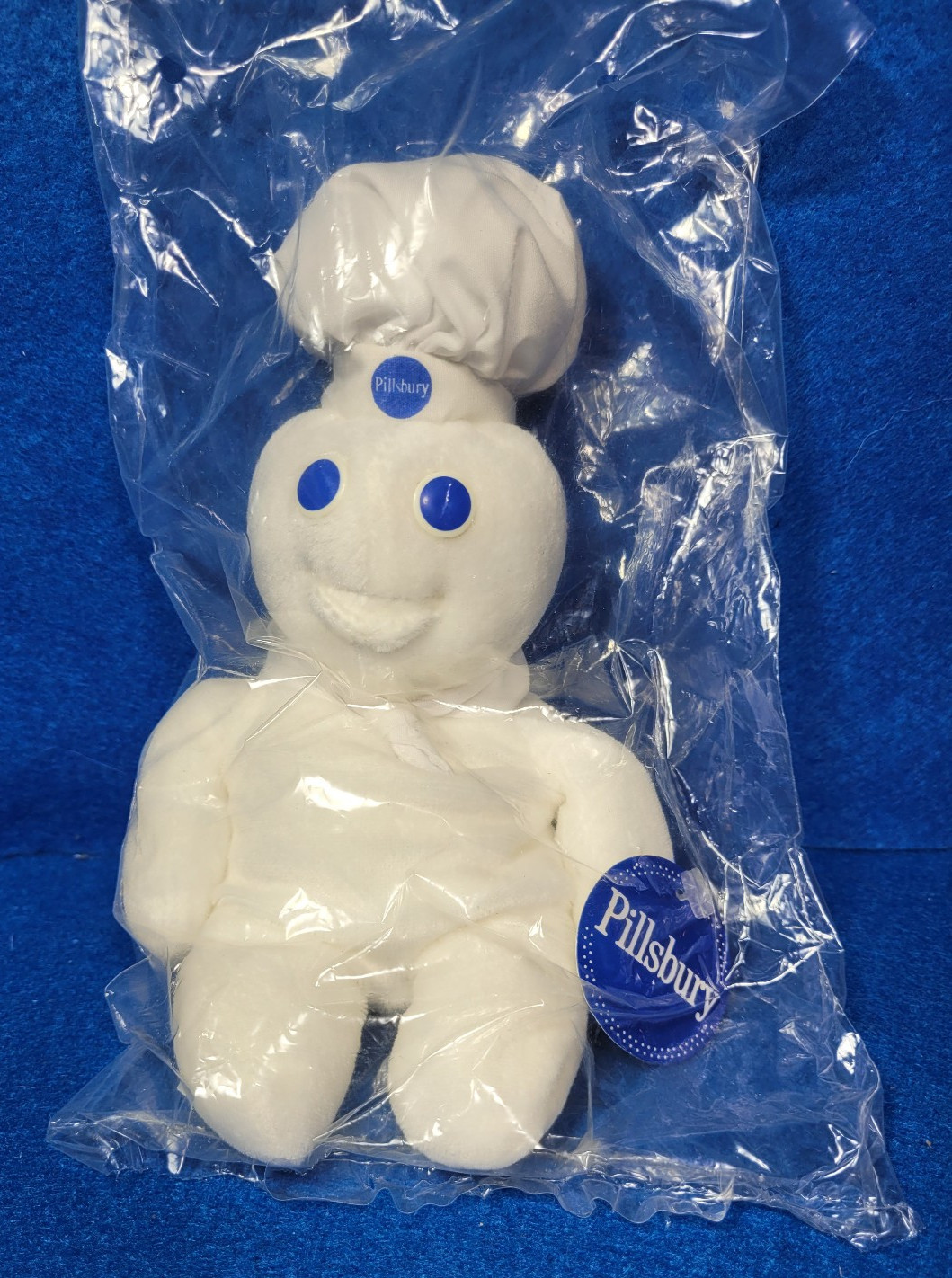 Pillsbury Doughboy 1997 Bean Bag Plush Doll New in Original Sealed Bag