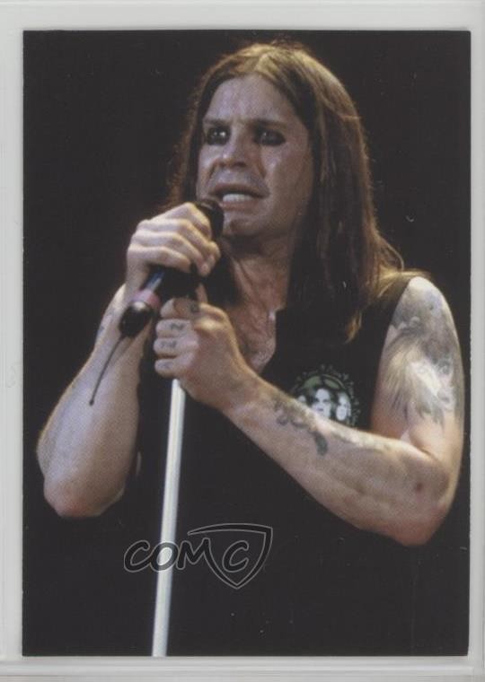 2001 NECA Now Let the Madness Begin… Ozzy Osbourne Tribute #51 0i7t