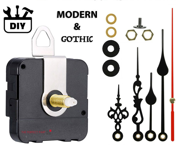 DIY Tool Quartz Wall Clock Movement Mechanism Hand Replacement Motor Repair Kit