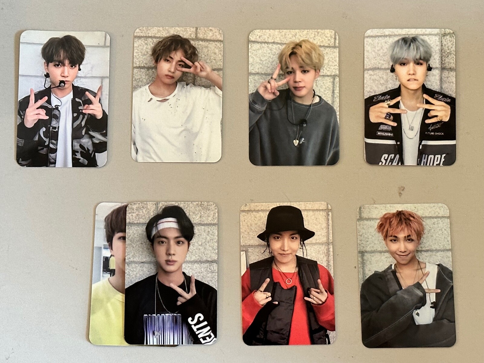 Unbranded Selfmade Fanmade BTS Memories 2017 Bluray Style 2 Sided Photocard
