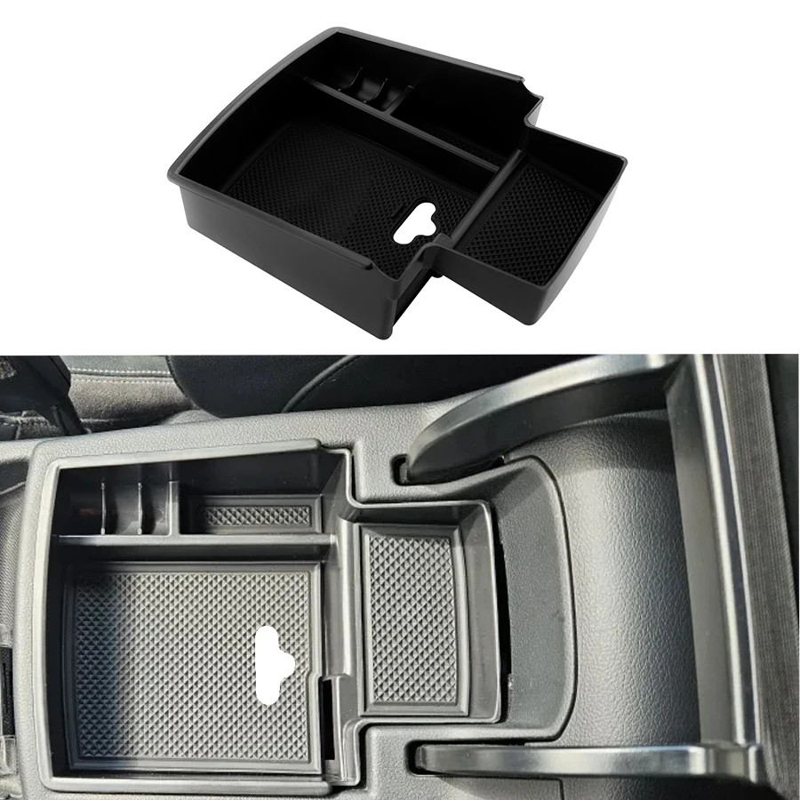 Armrest Storage Box for AUDI Q5 2009-2017 Center Console Bin Glove Tray Holder C