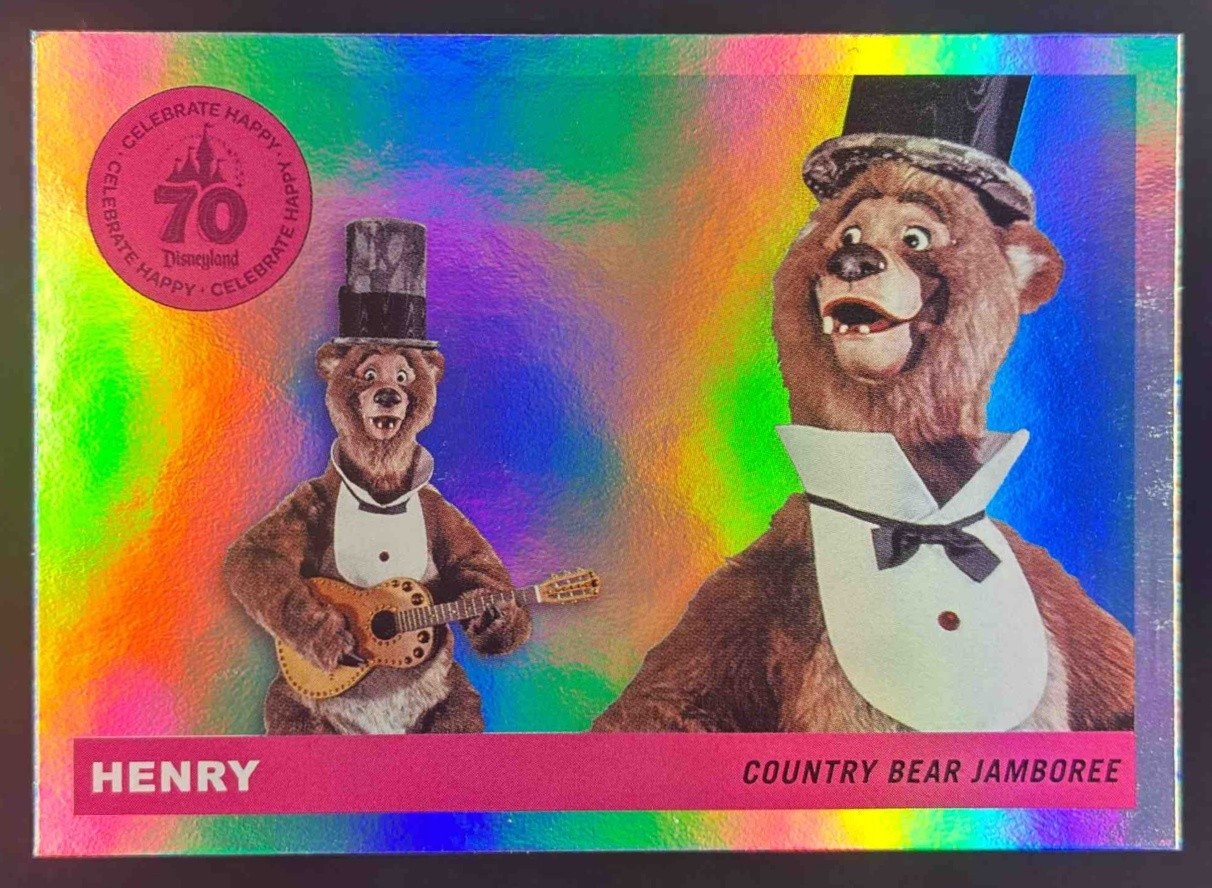 2025 Topps Non-Sport Disneyland 70th Anniversary Henry 1955 Icons #T55-19