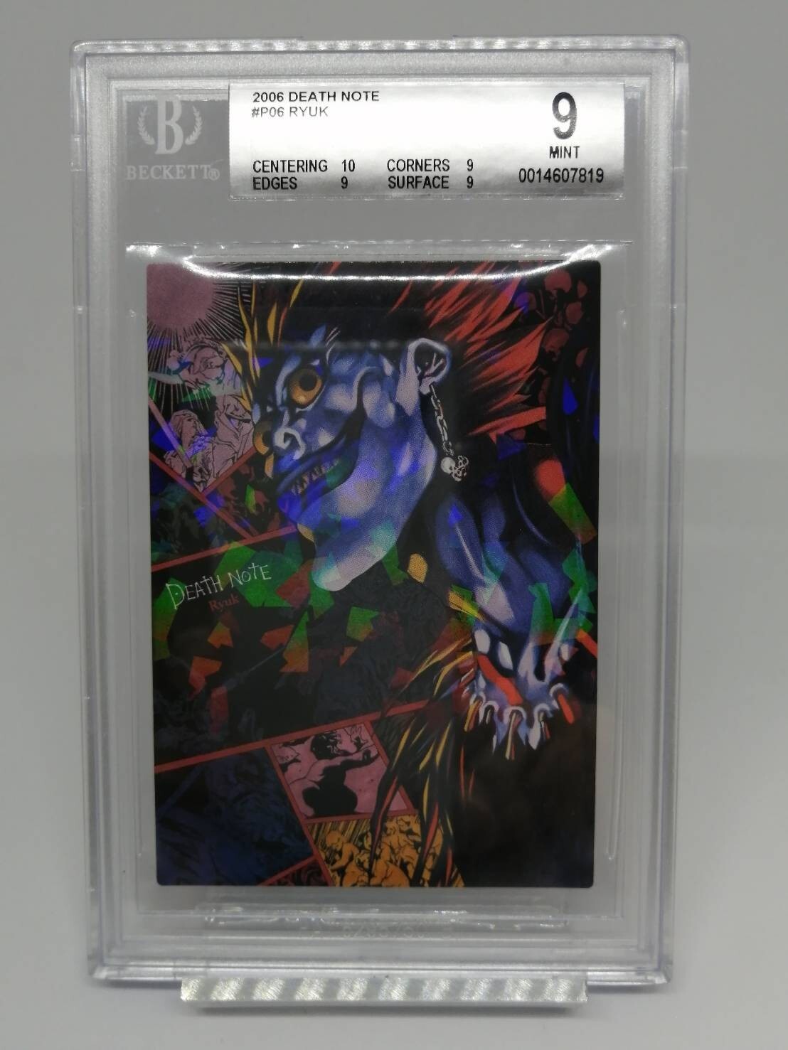 Death Note Trading Card P Parallel JPN Beckett BGS 9 Ryuk #P06