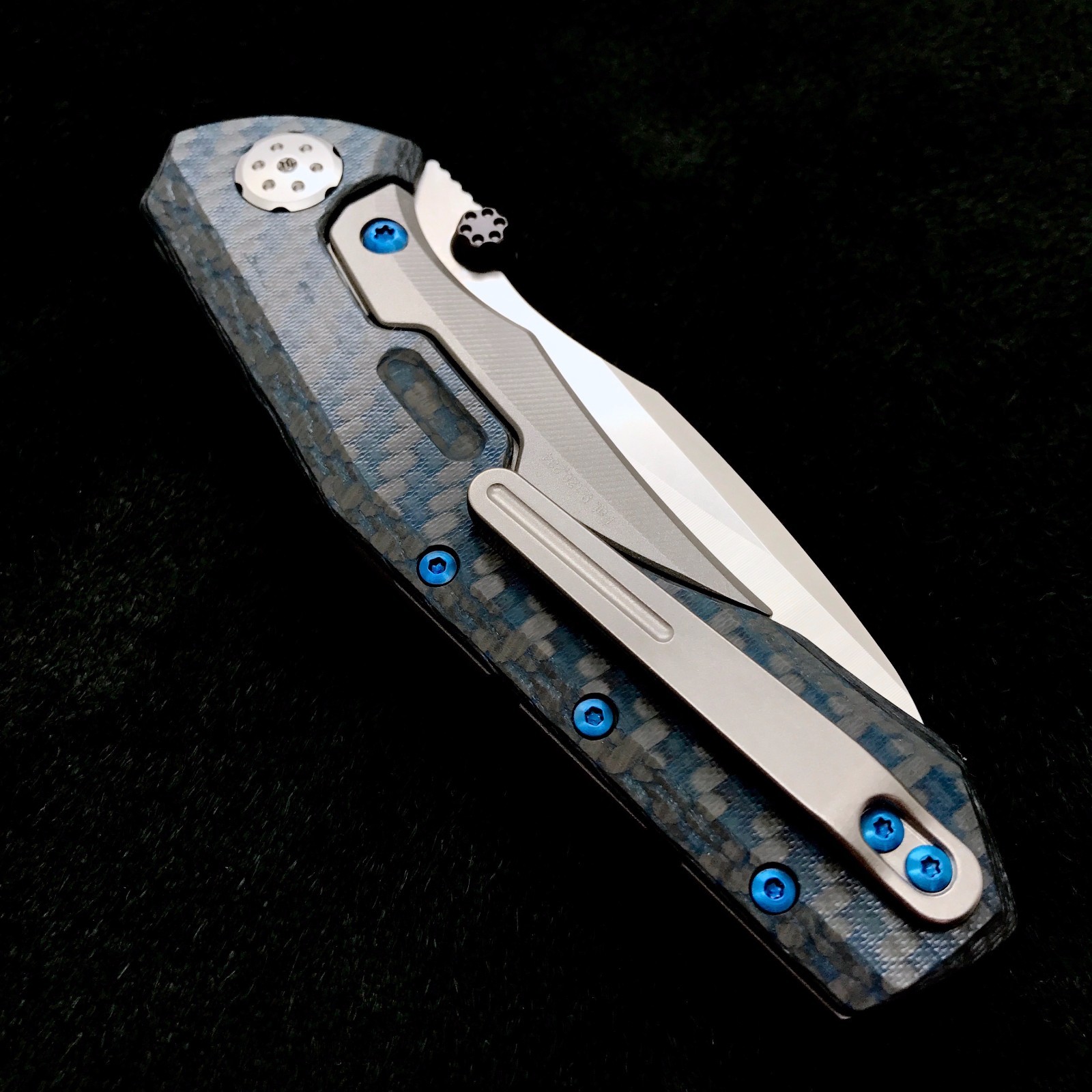 Blue Titanium [ Screw Set ] for Zero Tolerance 0850 Folder ZT0850 (NO KNIFE)