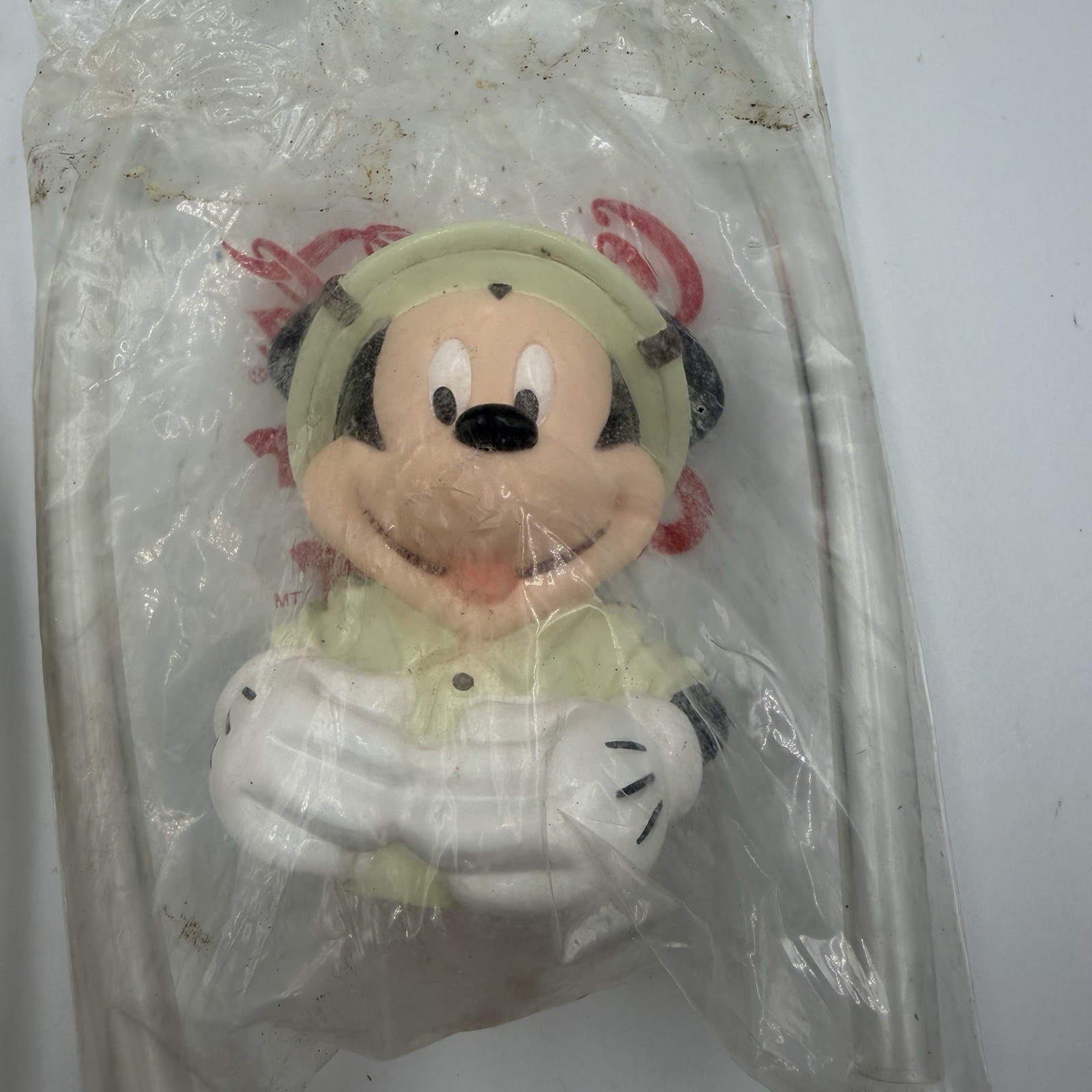 Mickey Mouse Safari Coca-Cola Contour Capper With Straw New