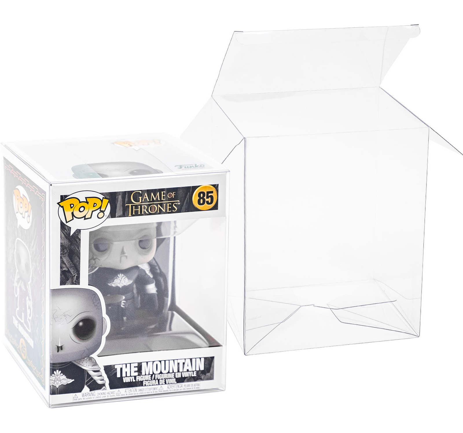 6″ Pop Protector Case For Funko 6 Inch Boxes Vinyl Figures Extra Thick .50mm