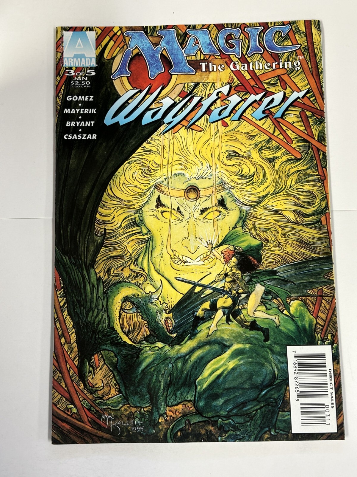 MAGIC THE GATHERING WAYFARER #3 1996 NEAR MINT ARMADA COMICS b-482