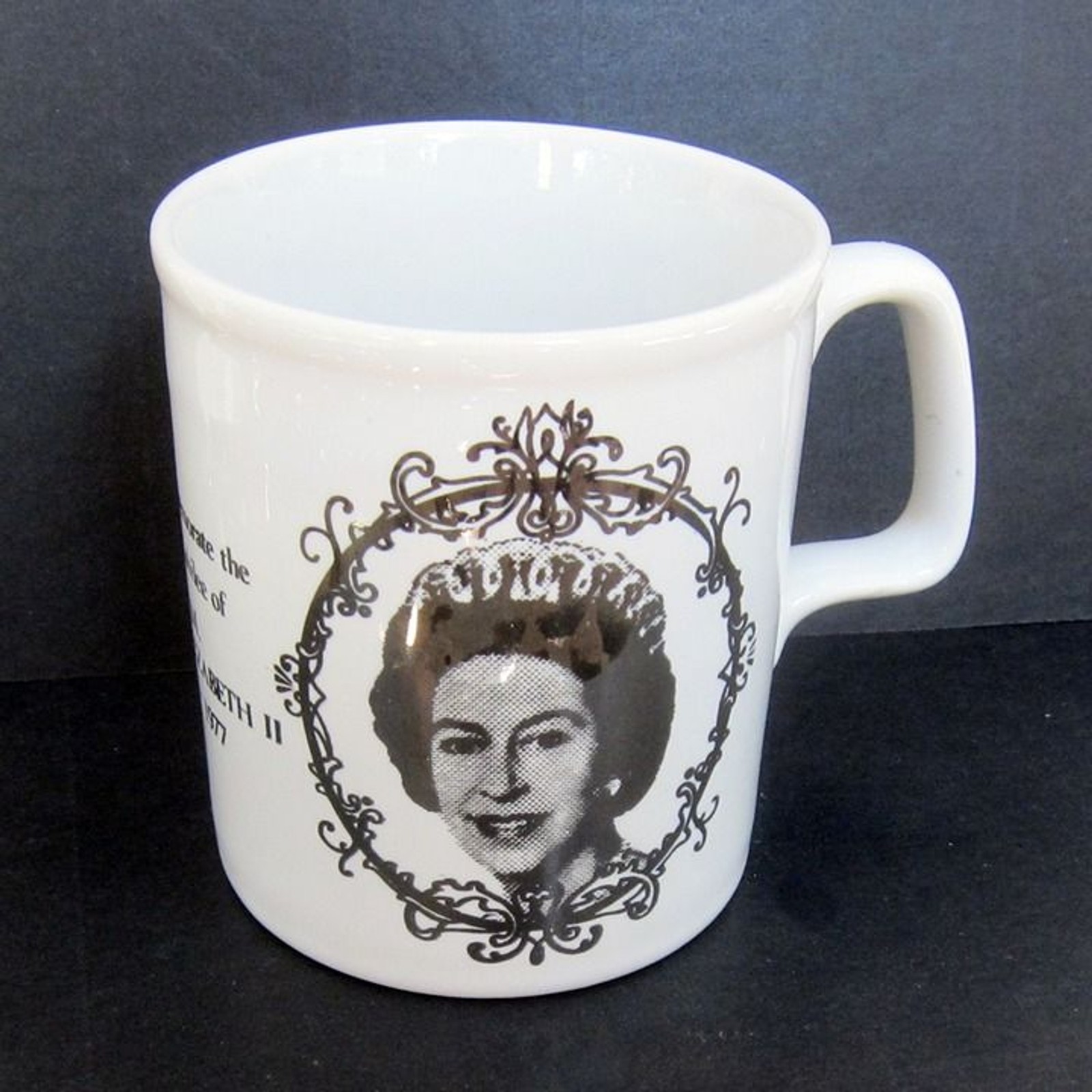 Queen Elizabeth Coronation First Day Cover 1953 and Silver Jubilee Mug – 1977