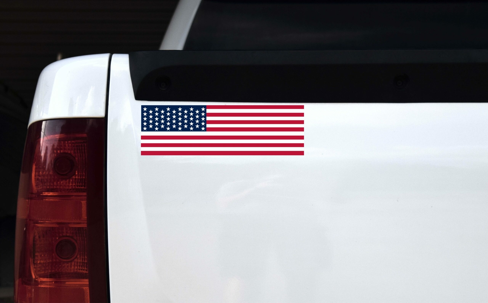 10in x 3in USA Flag Magnet Car Truck Vehicle Magnetic Bumper Decal