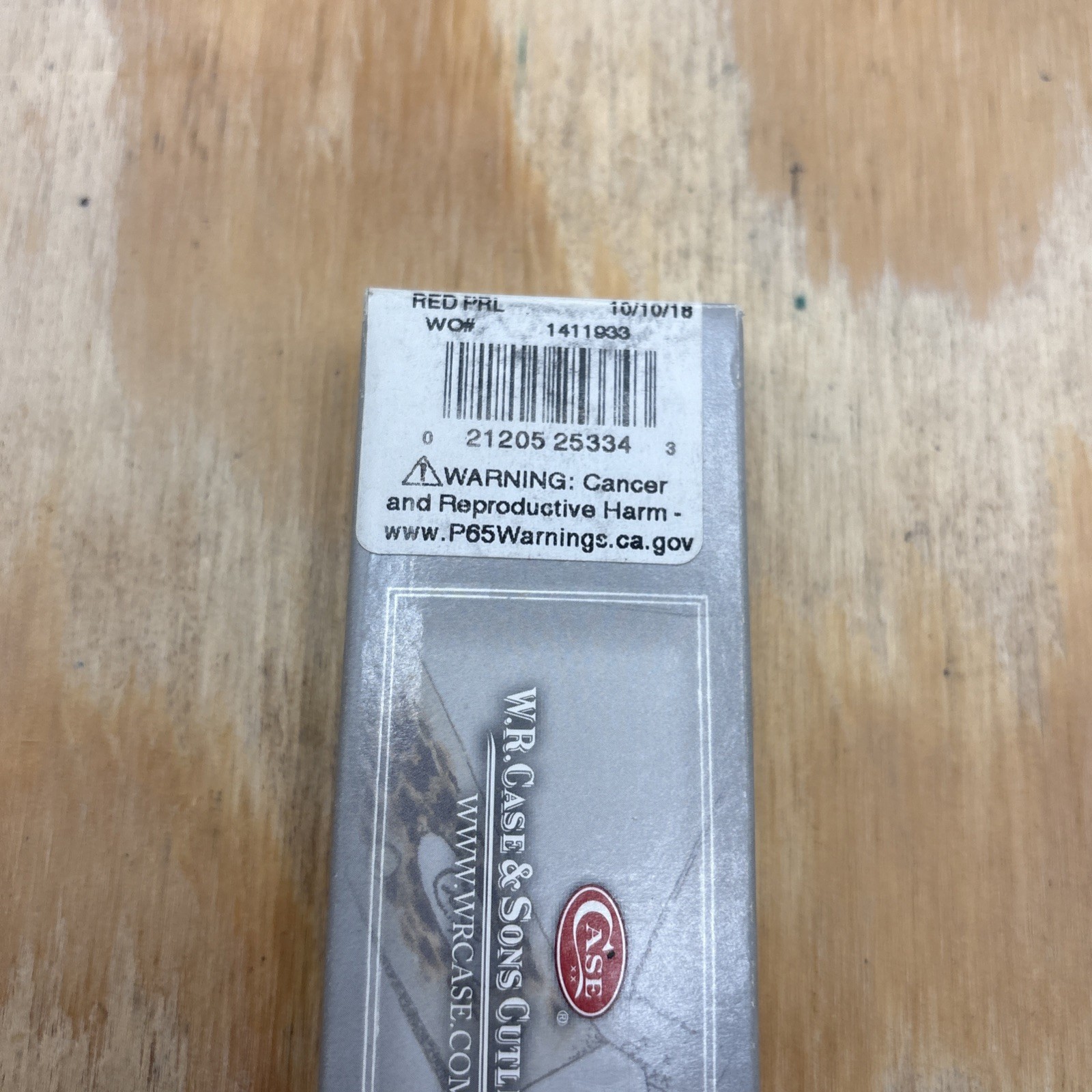 Case XX 2018 10111 1/2L Red Pearl Cheetah Knife – New Original Box