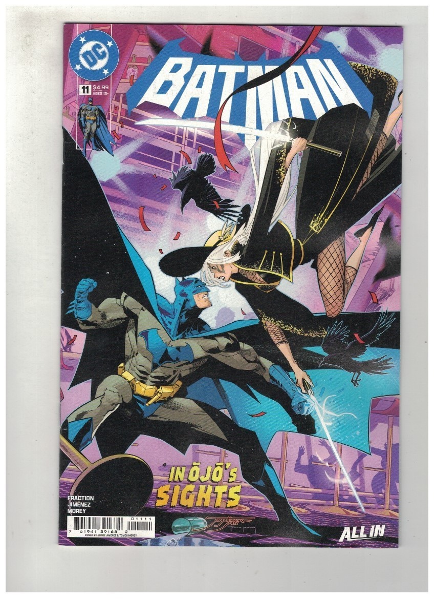 BATMAN #11 – JORGE JIMENEZ MAIN COVER – DC COMICS/2026