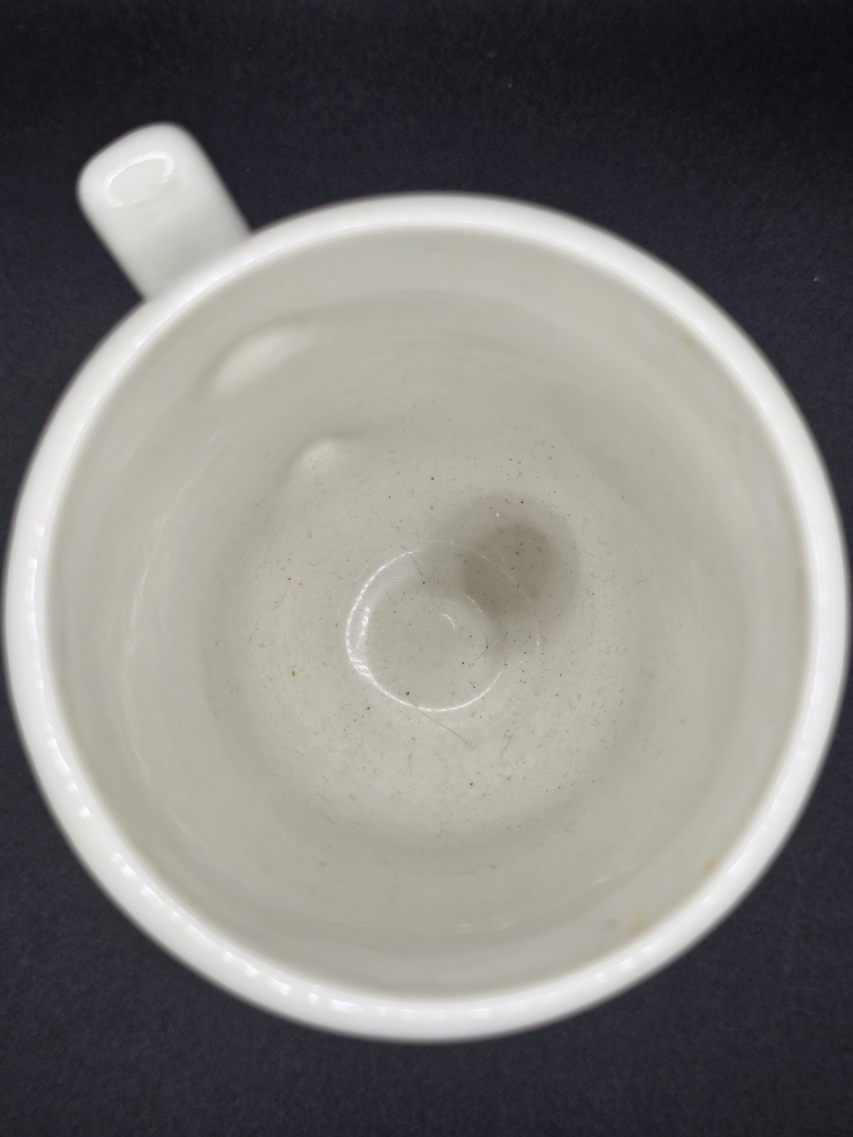 Vintage Hobo Joe Mug by Hall USA #1272 | White Ceramic w/ Black Base | 5.5″ Tall