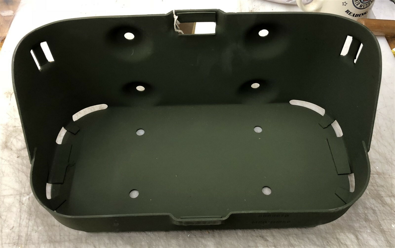 JEEP MILITARY TRUCK JERRY GAS CAN MOUNT BRACKET HOLDER NOS 5340-00-922-5521