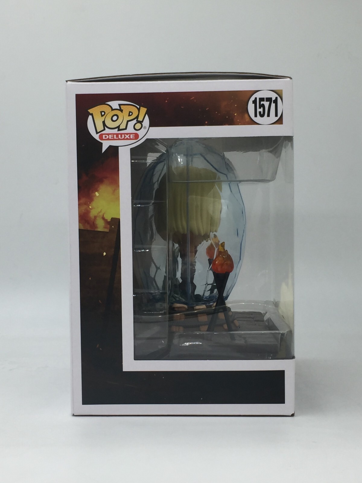 Funko Pop! 6″ Deluxe Attack on Titan Annie in Crystal #1571 Hot Topic Exclusive