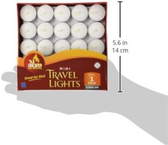 Mini Tea Light Candles, White Unscented Travel, Centerpiece, Decorative Candl…