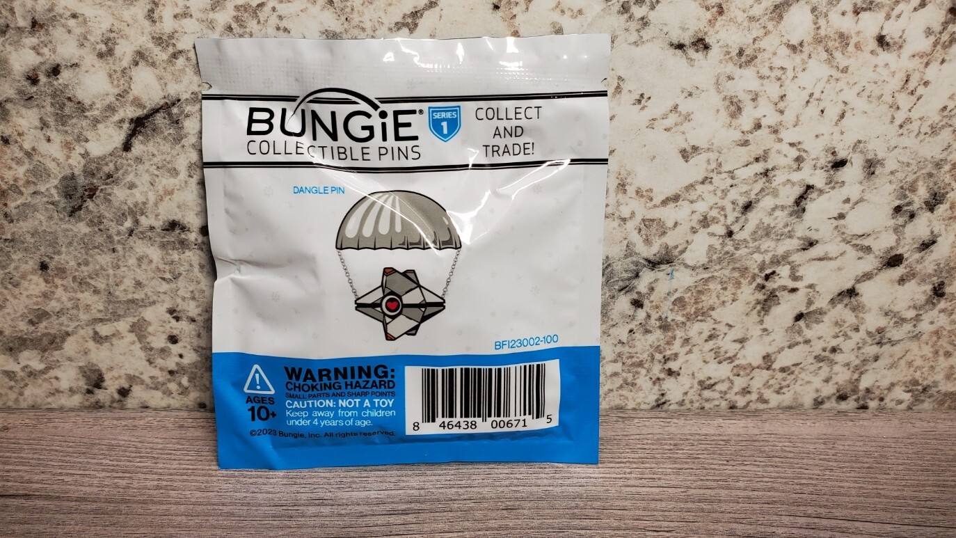 2X Destiny JUMPMASTER Ghost Dangle Pin Bungie Store Exclusive