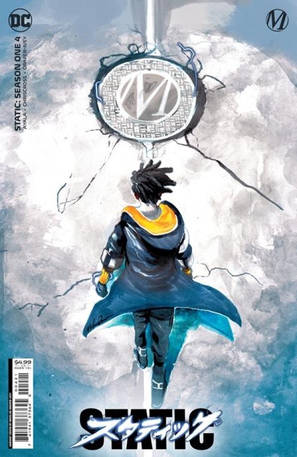 Static: Season One #4 (DC 2021) Nikolas Draper-Ivey Card Stock Variant