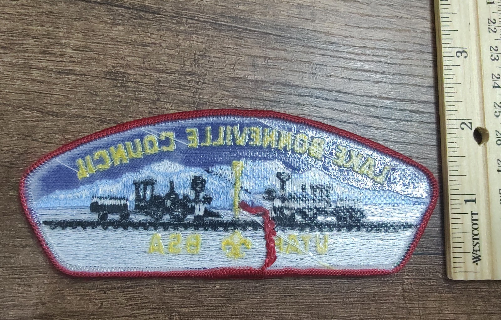 Lake Bonneville Council Utah Boy Scouts Council Shoulder Patch CSP Single Unit