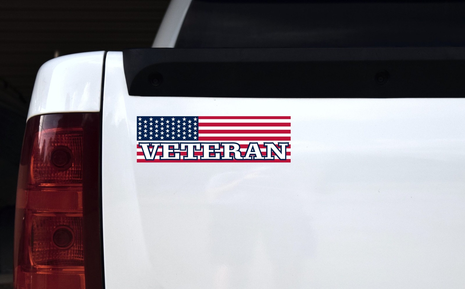 10in x 3in American Flag Veteran Magnet Car Truck Vehicle Magnetic Sign