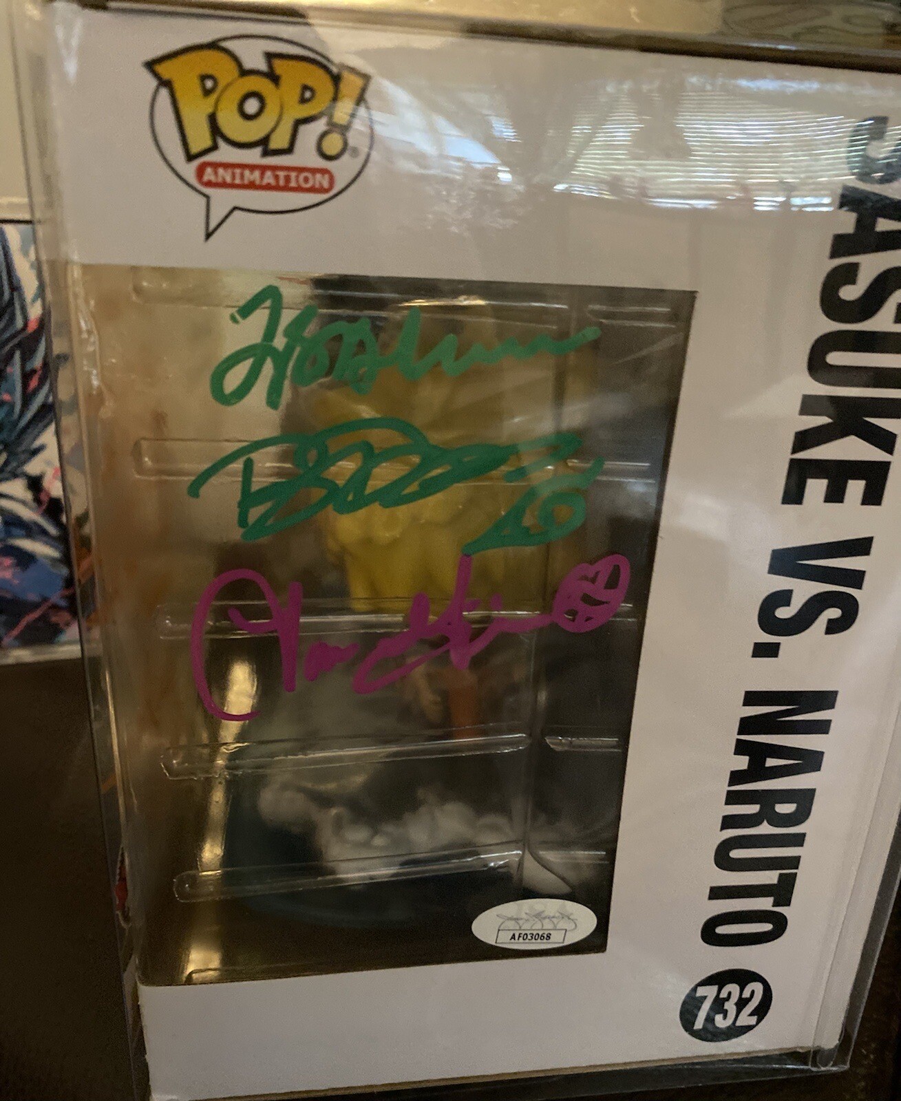 Funko Pop Mystery All Autographed Boxes With Big 7 Signature pop!!