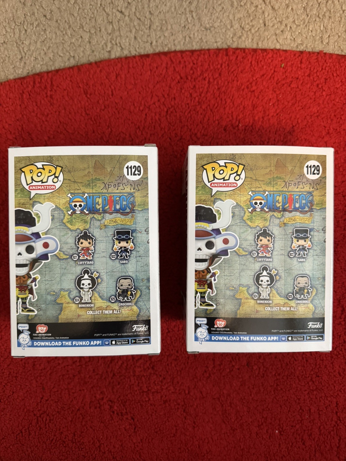 Funko POP! One Piece: Samurai Brook Chase Bundle #1129 Funko Shop Exclusive