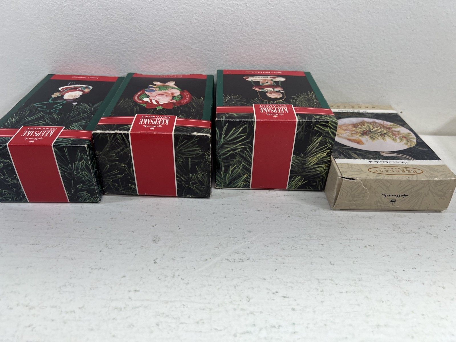 Hallmark Keepsake Ornament, Lot of 10 ornaments (1990-1999)