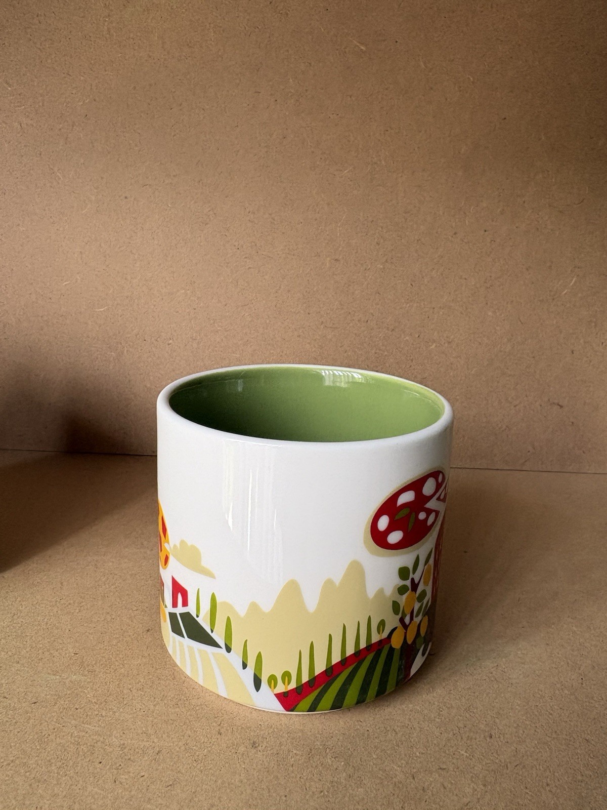 Starbucks You Are Here Italy Mug White Green Multicolor Coffee & Tea 2021