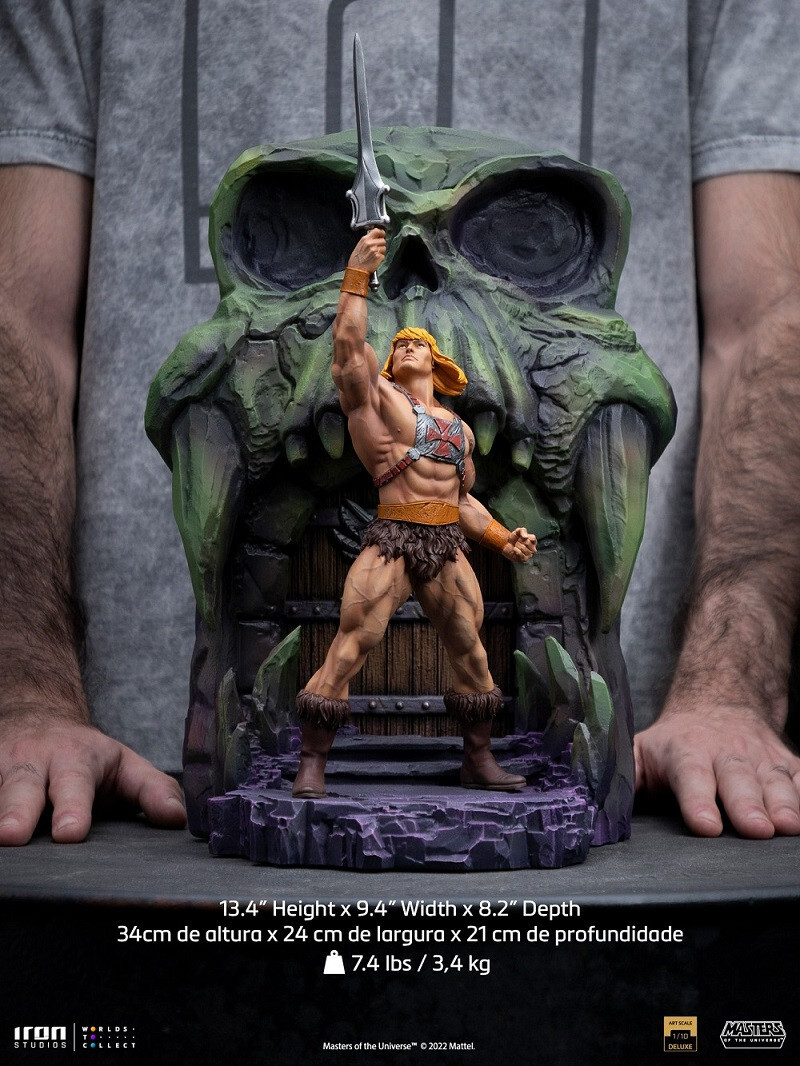 Iron Studios He-Man Deluxe – Masters of the Universe – Art Scale 1/10