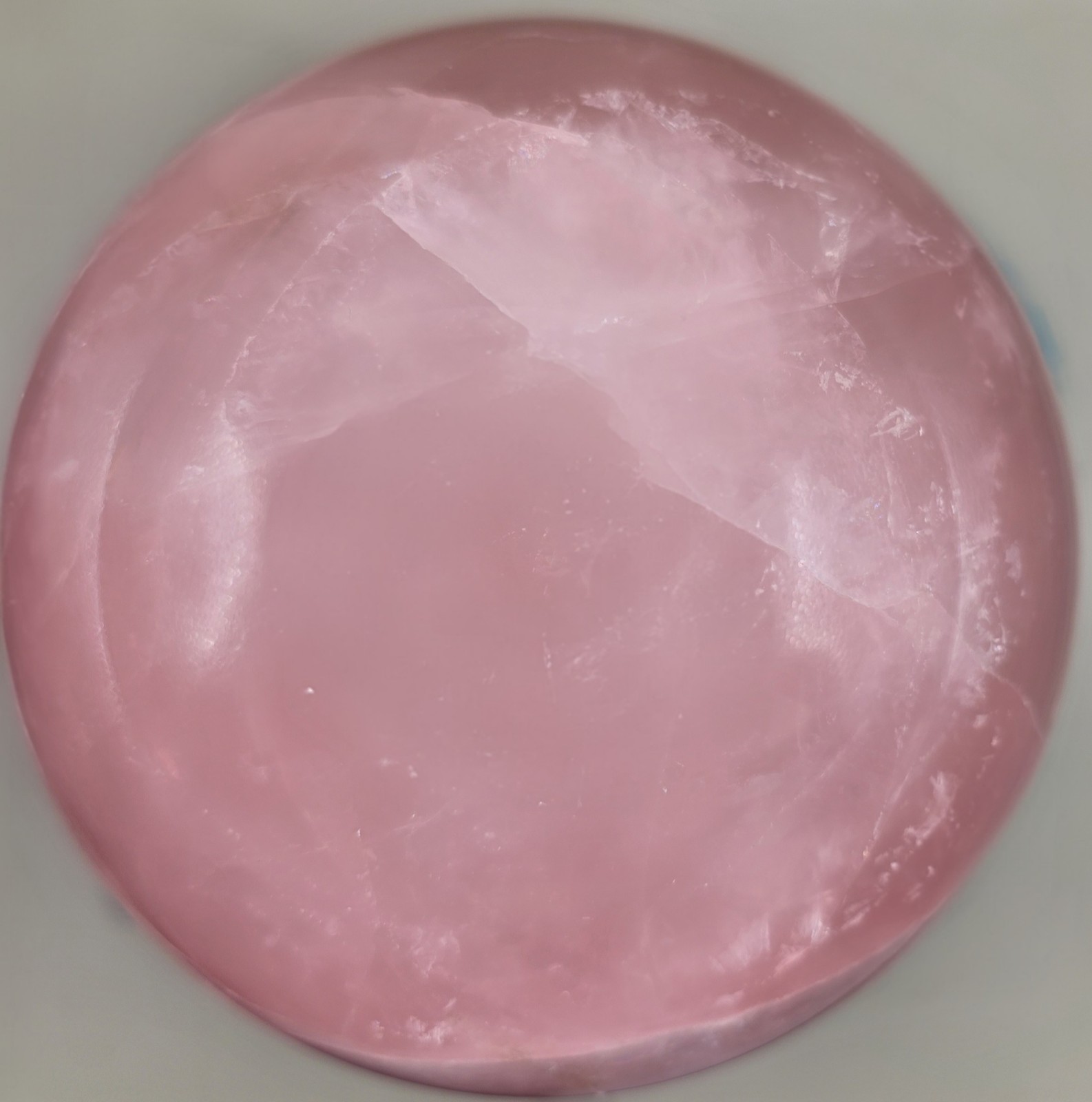 Extra Large 8lbs 8oz Rose Quartz Star Flash And Some Rainbows
