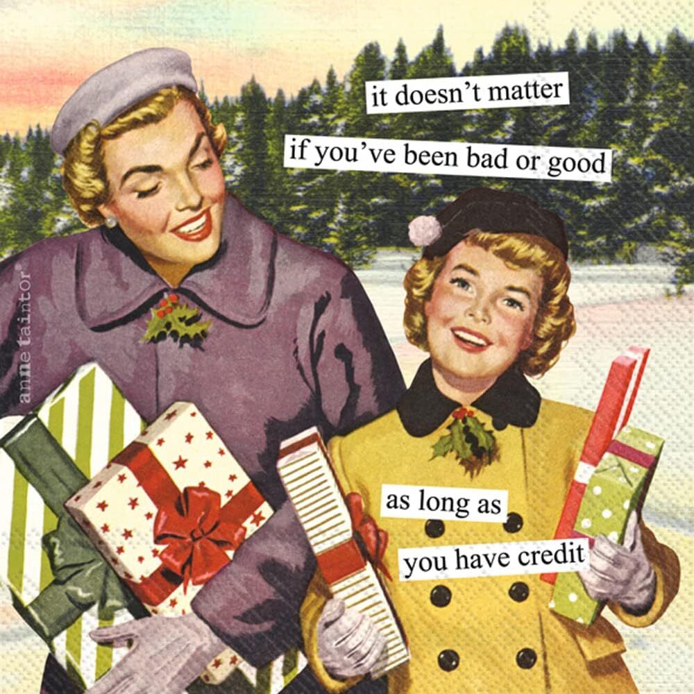 Boston International Anne Taintor Vintage Style IHR 3-Ply Retro Paper Napkins