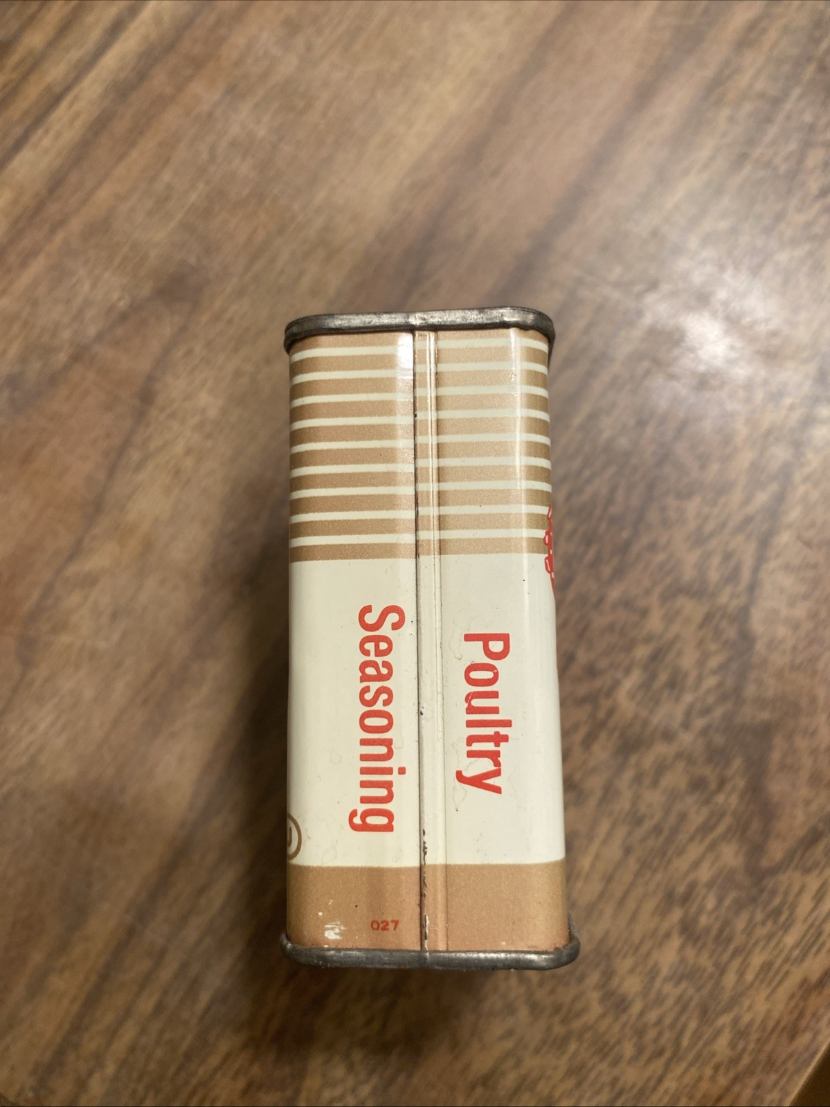 Ehler’s Vintage Spice Tin, Poultry Seasoning 7/8 oz Tin. Lake Success, NY, USA