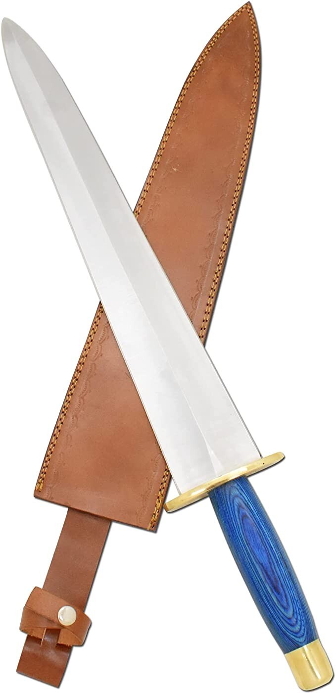 Wild Turkey Handmade Collection Full Tang Fixed Blade Giant Arkansas Toothpick
