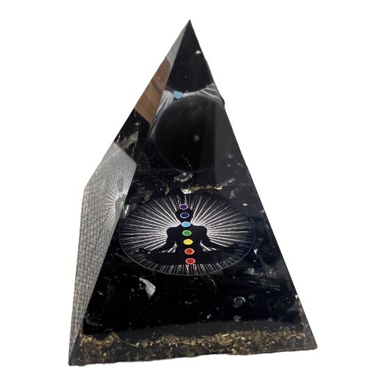 Orgone Pyramid Crystal Healing Stone , Energy Generator Healing Crystals