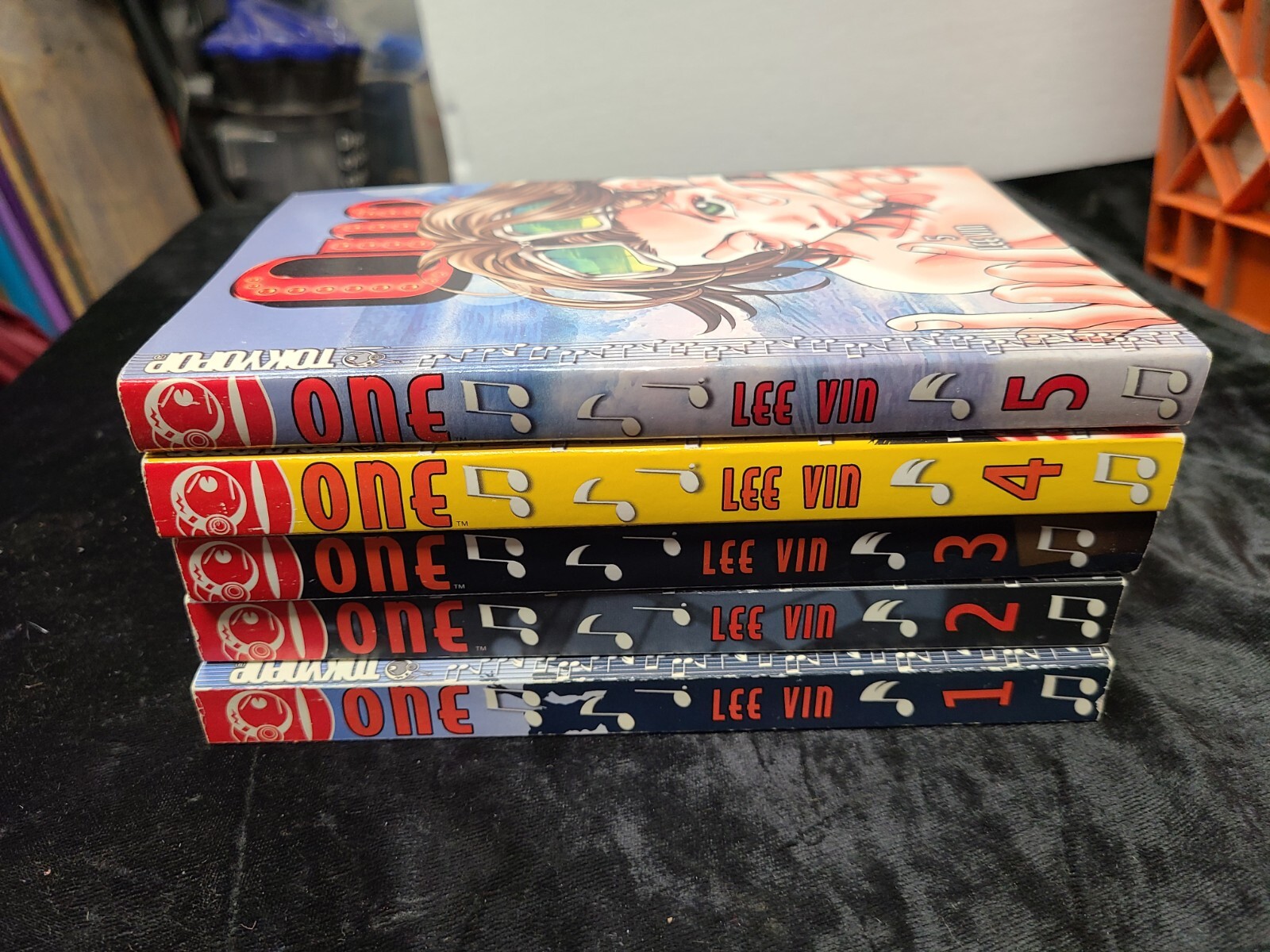 Tokyopop ONE by Lee Vin Volumes 1-5 1 2 3 4 5 Anime Manga 2004