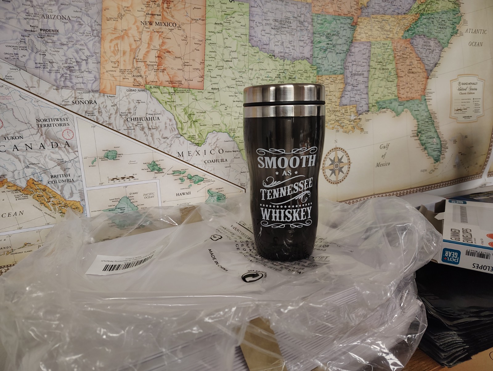 As Smooth As Tennessee Whiskey Travel Mug Hot or Cold Beverages – Thermo New