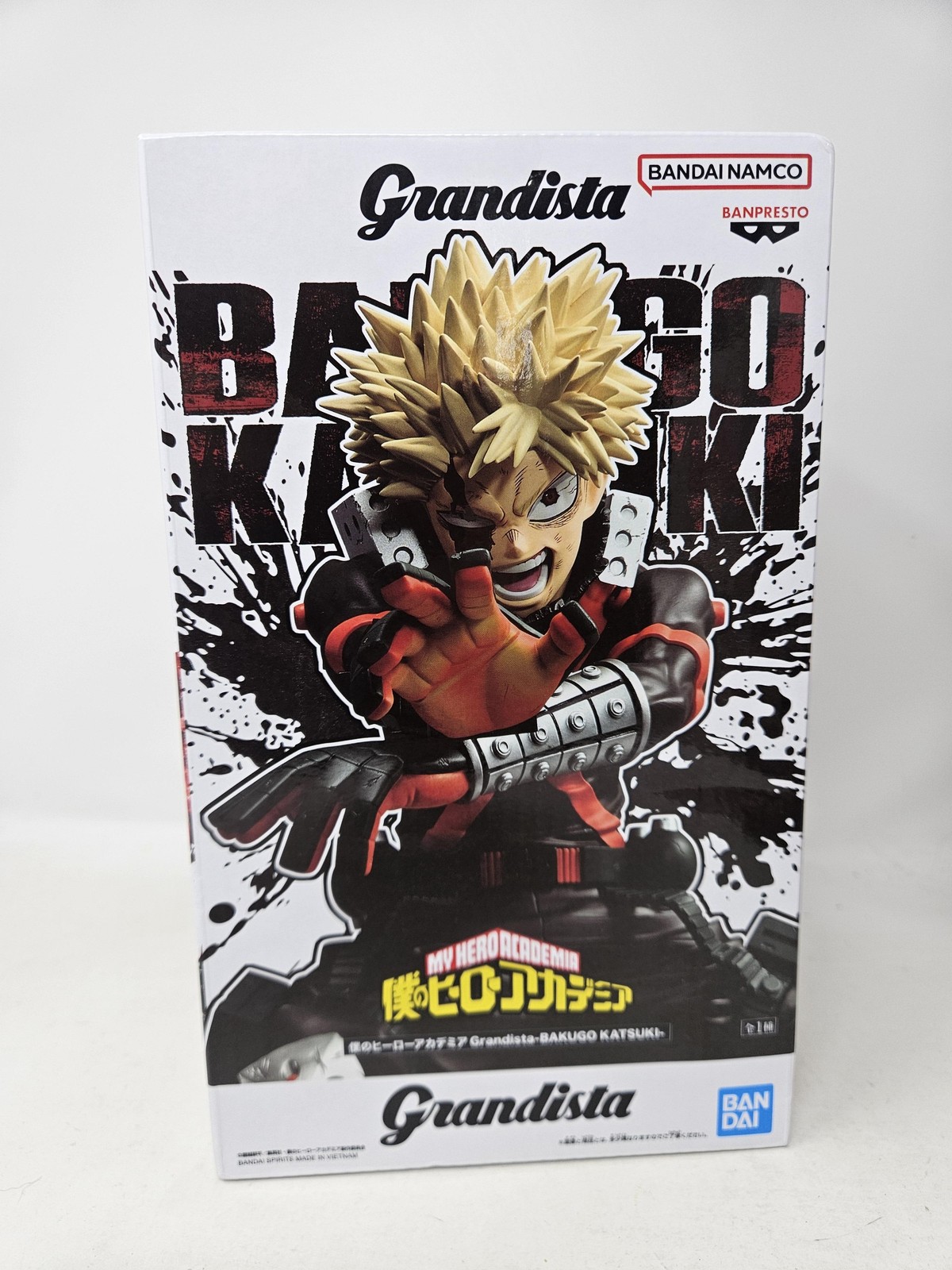 Banpresto Grandista My Hero Academia Bakugo Katsuki Figure New Boxed US Seller