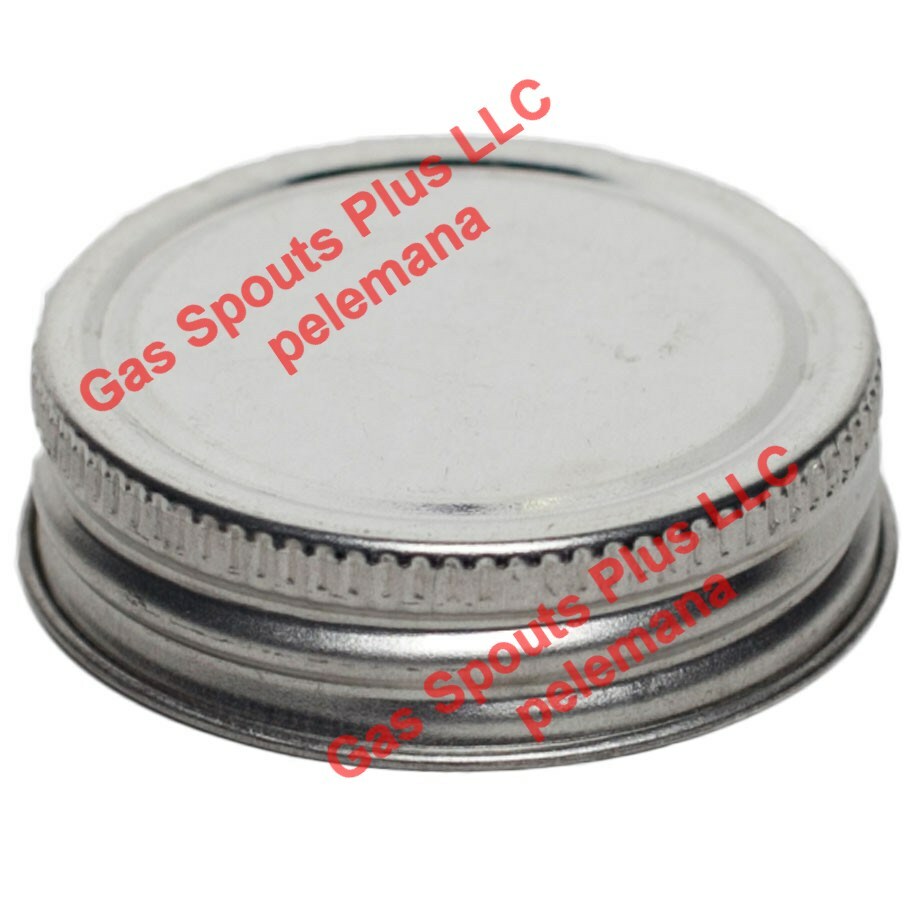 2-Pack 1-3/4″ Steel Caps Gallon Qt Oil Can Gas Eagle Delphos 1.75 inch Metal Lid
