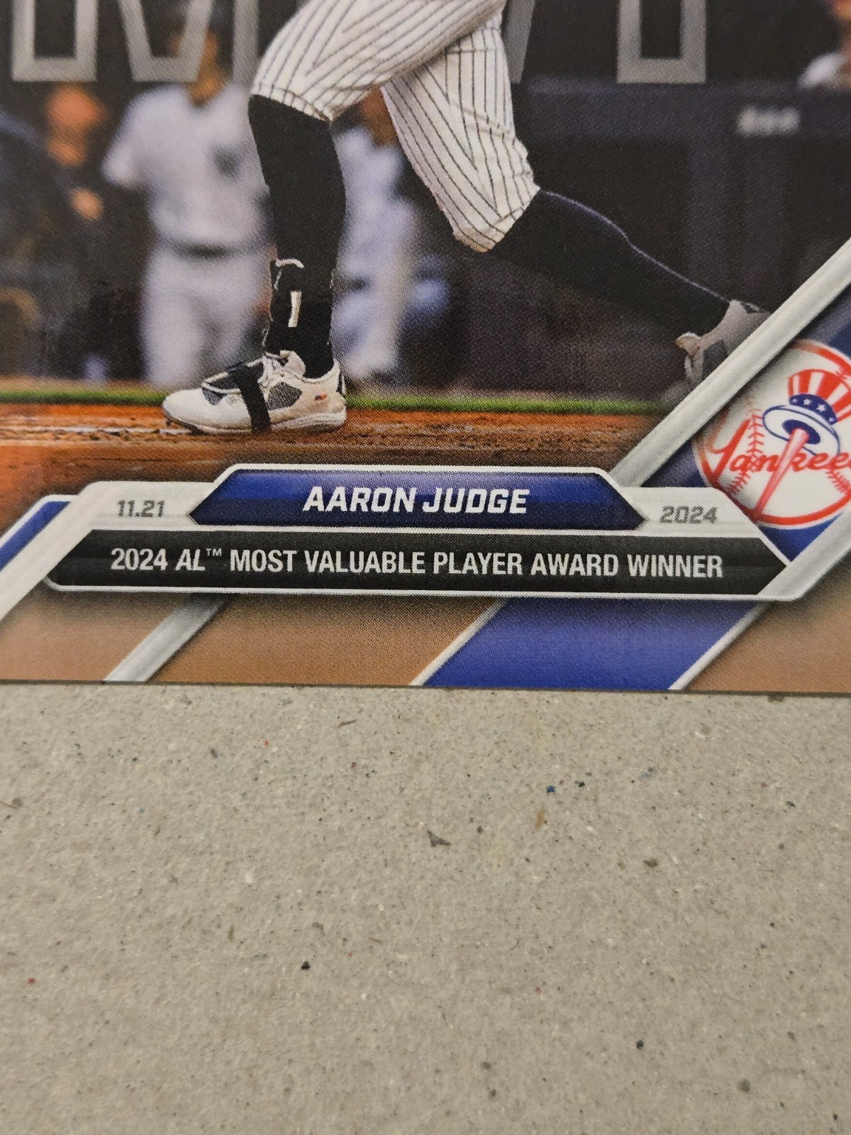 2024 Topps Now – Off-Season Award Winners MVP Aaron Judge #OS-5 /19744