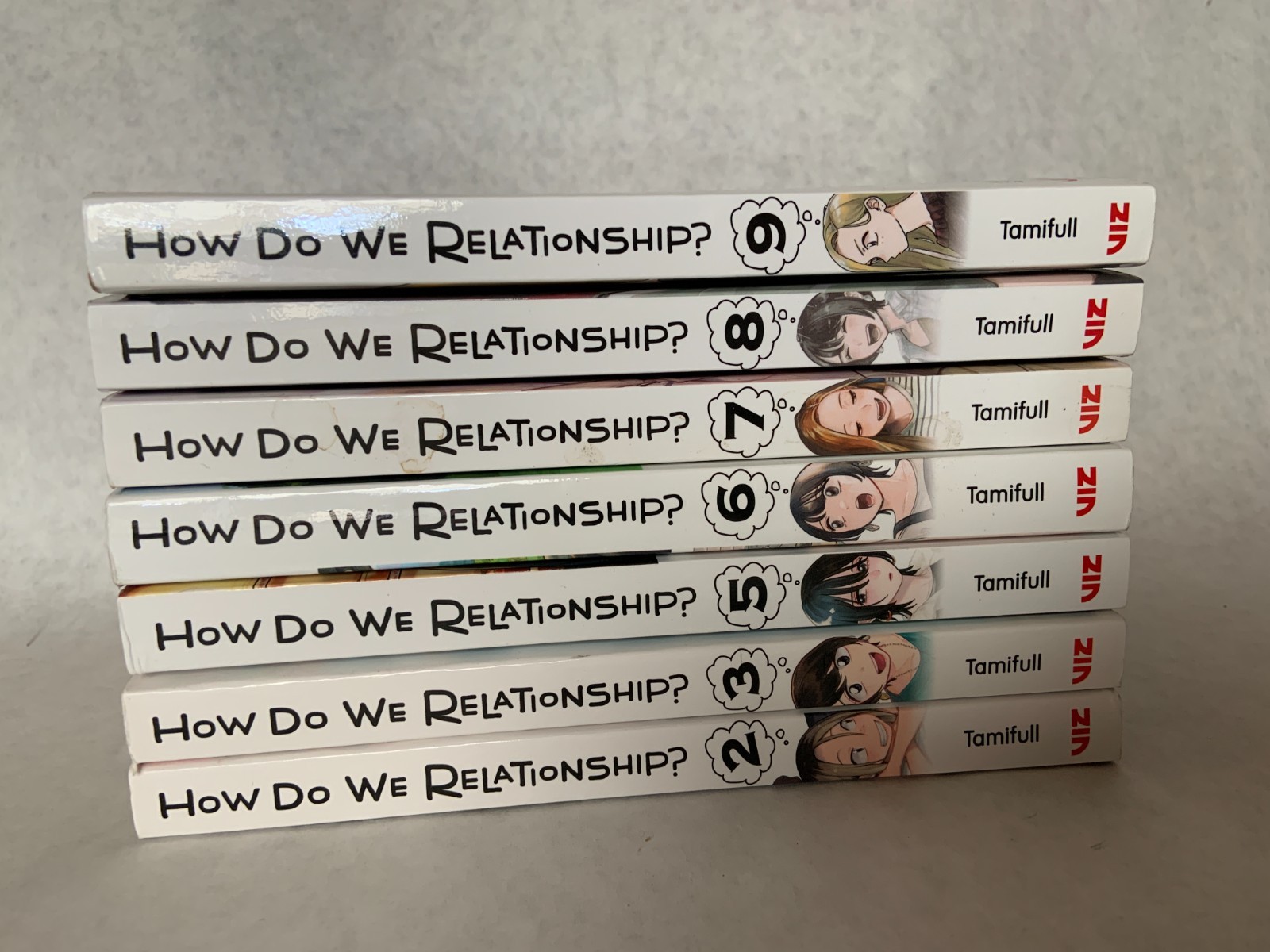 How Do We Relationship? Vol 2-9 Set English Manga
