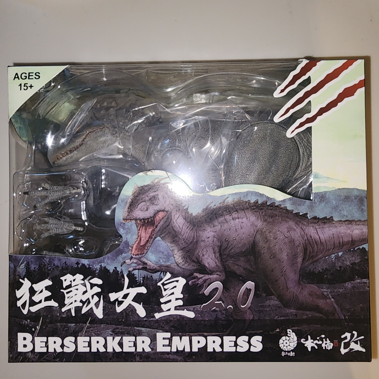 NANMU Indominus Rex Berserker Empress Dinosaur Statue Action Model Toy 172299