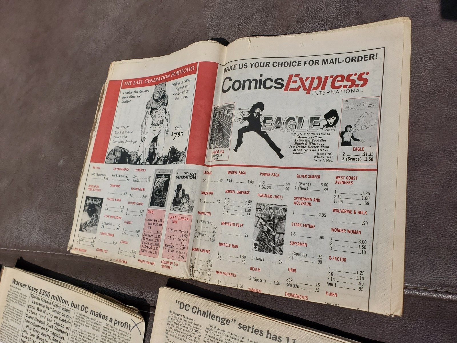 The comics buyer’s guide lot 1980s and more