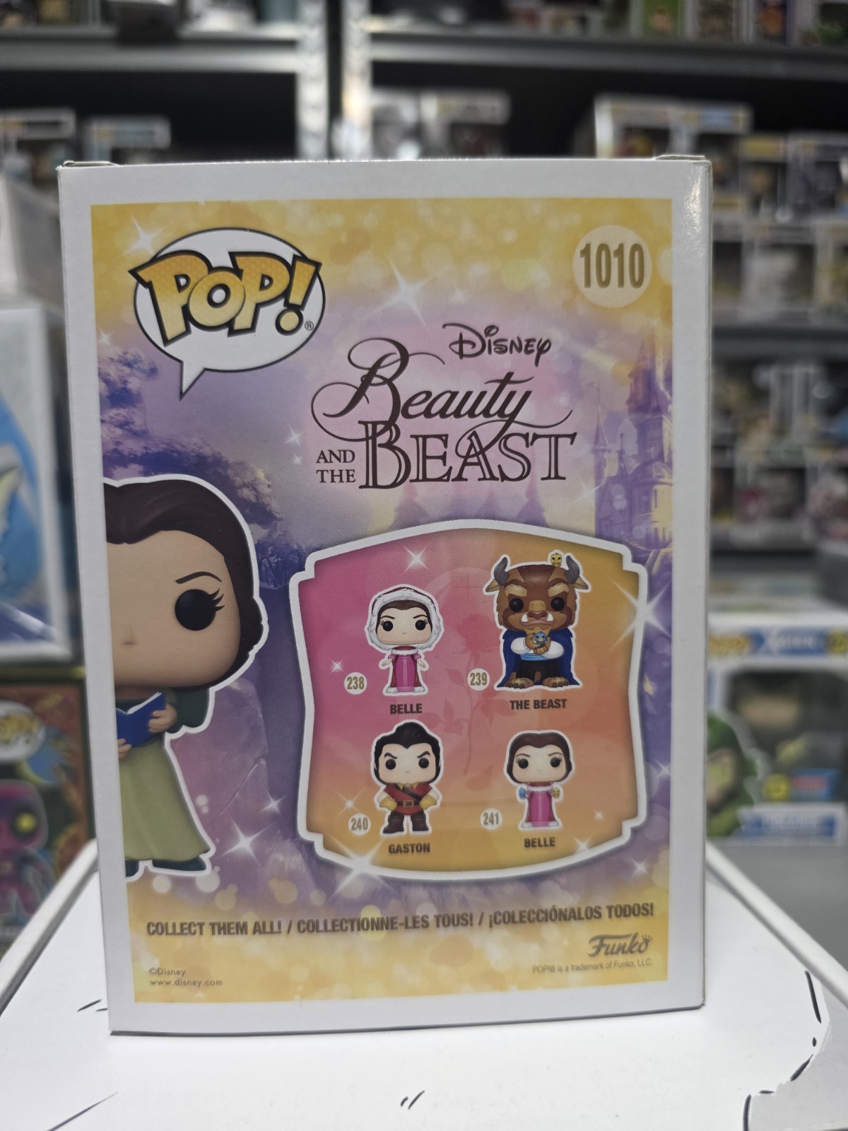 Funko Pop Disney 1010 Beauty and the Beast BELLE 2021 Spring Convention