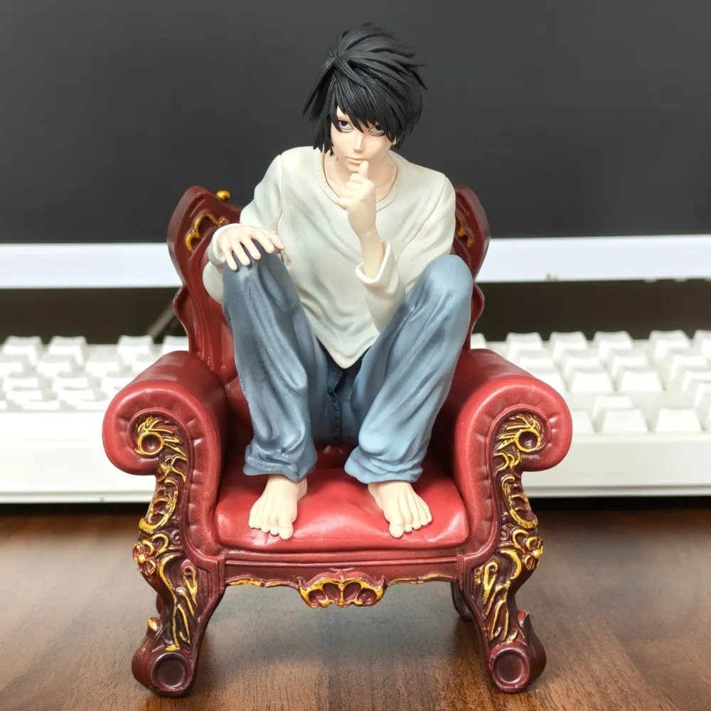 New Anime Figure DeathNote Yagami Light & L Action Figure Model Statue