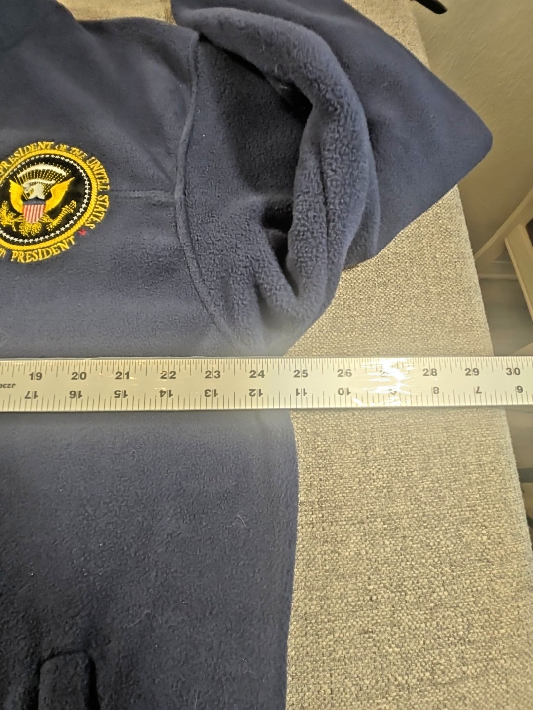 Barack Obama Seal Of The President Of The United States Fleece Jacket XL