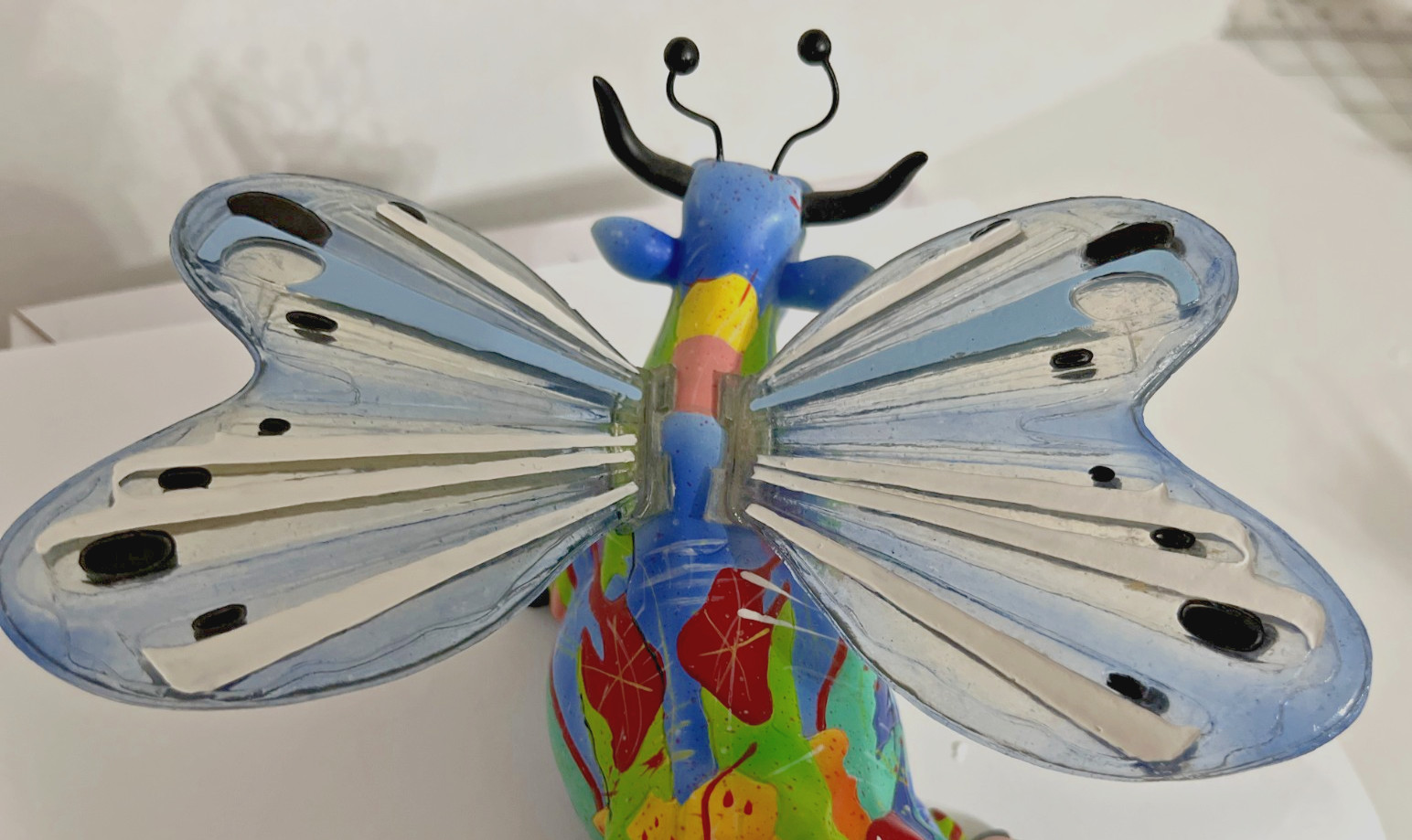 Cow Parade „Butterfly Cow“ Resin Figurine #7289 Vintage Limited Edition 2003